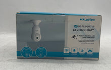 Load image into Gallery viewer, LaView White 360° View Wi-Fi Smart Light Bulb Security Camera In Box Untested
