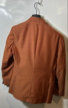 Load image into Gallery viewer, The Fratelli Mens Brown Long Sleeve Notch Collar 2-Button Blazer Size 48
