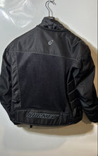 Load image into Gallery viewer, Joe Rocket Mens Black Long Sleeve Full-Zip Cropped Motorcycle Jacket Size Medium
