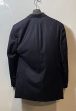 Load image into Gallery viewer, Hugo Boss Mens Blue Long Sleeve Peak Lapel Double-Breasted Blazer Size 40L
