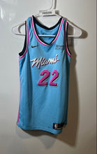 Load image into Gallery viewer, Nike Mens Blue Sleeveless Dri-Fit Miami Heat Jimmy Butler #22 Jersey Size S 40
