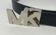 Load image into Gallery viewer, Michael Kors Unisex Adults Brown And Black Leather Adjustable Reversible Belt

