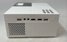Load image into Gallery viewer, Yowhick Model GDP1W White HDMI USB VGA Home Theater Projector Untested
