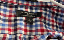 Load image into Gallery viewer, Banana Republic Mens Multicolor Plaid Cotton Long Sleeve Button-Up Shirt Size L
