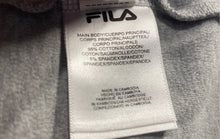 Load image into Gallery viewer, Fila Mens Gray Heather Long Sleeve Crew Neck Pullover Sweatshirt Size XXL
