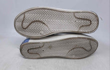 Load image into Gallery viewer, Disney Lilo &amp; Stitch Womens White Blue Leather Lace-Up Sneaker Shoes Size 9
