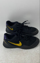 Load image into Gallery viewer, Nike Kids Kobe 8 FN0267-002 Black Yellow Purple Lace-Up Sneaker Shoes Size 2.5Y
