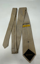 Load image into Gallery viewer, Hickey Freeman Mens Multicolor Geometric Print Silk Adjustable Long Designer Tie
