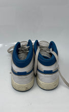 Load image into Gallery viewer, Nike Kids Air Jordan 1 Mid SE FN7432-141 White Blue Sneaker Shoes Size 4.5Y
