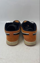 Load image into Gallery viewer, Nike Mens Jordan 1 Low 553558-128 Orange Black Lace-Up Sneaker Shoes Size 12
