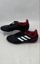 Load image into Gallery viewer, Adidas Boys Predator 18.4 DB2323 Black Lace-Up Low Top Round Toe Soccer Cleats 6
