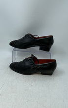 Load image into Gallery viewer, Joan &amp; David Womens Black Leather Round Toe Oxford Dress Shoe Size 8M
