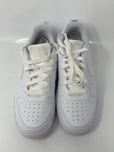 Load image into Gallery viewer, Authentic Nike Boys Court Borough Low Recraft White Tennis Shoes Size 4Y
