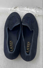 Load image into Gallery viewer, Lauren Ralph Lauren Womens Coleena Blue Embroidered Slip-On Loafer Flats Size 6B
