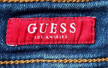 Load image into Gallery viewer, Guess Womens Blue Denim Medium Wash Stretch Straight Leg Jeans Size 29
