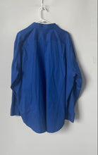 Load image into Gallery viewer, Calvin Klein Mens Blue Long Sleeve Collared Dress Shirt Size 20

