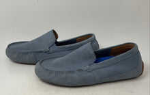 Load image into Gallery viewer, Collection By Clarks Mens Blue Moc Toe Slip-On Loafer Shoes Size 8
