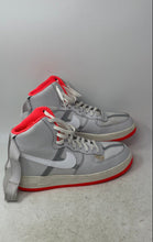 Load image into Gallery viewer, Nike Mens Air Force 1 High '07 LV8 CI1117-101 White Orange Sneaker Shoes Sz 10.5
