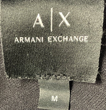 Load image into Gallery viewer, Armani Exchange Mens Black Short Sleeve Collared Regular Fit Polo Shirt Size M
