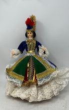 Load image into Gallery viewer, Souvenir Collectable Doll Multicolor Women Wear Traditional Greek Folk Costume
