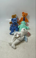 Load image into Gallery viewer, Ty Multicolor Beanie Baby Collectible Stuffed Animals Plush Toys Set Of 5 Pieces
