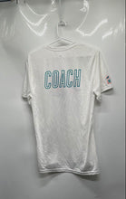 Load image into Gallery viewer, Nike Boys White Miami Junior Dolphins Pullover Football NFL T-Shirt Size Large
