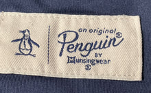 Load image into Gallery viewer, Original Penguin Mens Blue Short Sleeve Polo Shirt Size Large
