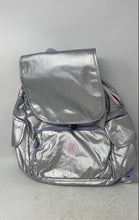 Load image into Gallery viewer, Kipling Womens Silver-Tone Zipper Adjustable Strap Top Handle Backpack w/ Tags
