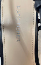 Load image into Gallery viewer, Marc Fisher Womens Zesty Black Leather Platform Espadrille Sandals Size 8.5

