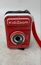 Load image into Gallery viewer, VTech KidiZoom Creator Cam Red HD Video 5.0MP Digital Camera Not Tested
