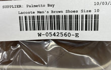 Load image into Gallery viewer, Lacoste Mens Ampthill 119 1 Brown Leather Lace-Up Mid Top Sneaker Shoes Size 10
