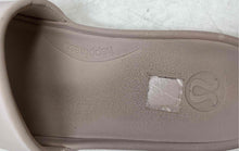 Load image into Gallery viewer, Lululemon Womens Restfeel Nude Slip-On Open Toe Slide Sandals Size 10

