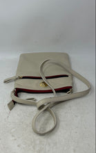 Load image into Gallery viewer, Tommy Hilfiger Womens Cream Leather Inner Pocket Adjustable Strap Crossbody Bag
