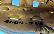Load image into Gallery viewer, Franklin Unisex Kids Field Master 4609 Brown 5 Finger Baseball Glove Sz 9.5 Inch
