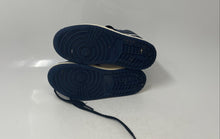Load image into Gallery viewer, Nike Kids Air Jordan 1 Retro High OG Blue White Lace-Up Sneaker Shoes Size 12C
