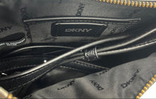 Load image into Gallery viewer, DKNY Womens Adria Black Detachable Strap Shoulder Crossbody Bag
