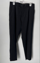 Load image into Gallery viewer, Hugo Boss Mens Black Regular Fit Straight-Leg Flat Front Dress Pants Size 31R
