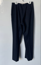 Load image into Gallery viewer, Anne Klein Womens Navy Blue Flat Front Pockets Straight Leg Dress Pants Size 4
