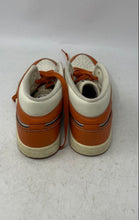 Load image into Gallery viewer, Nike Womens Air Jordan 1 Mid SE Cream Orange Lace-Up Sneaker Shoes Size 8
