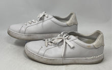Load image into Gallery viewer, Coach Mens Clip Low Top CC724 White Leather Lace-Up Sneakers Shoes Size 9.5D
