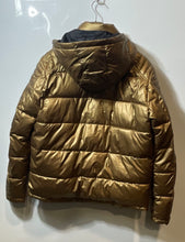 Load image into Gallery viewer, Guess Womens Bronze Long Sleeve Full-Zip Hooded Puffer Jacket Size XL
