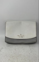 Load image into Gallery viewer, Kate Spade New York Womens Carson Gray White Leather Chain Strap Shoulder Bag
