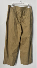 Load image into Gallery viewer, Zara Womens Brown Pleated Front Pockets Wide Leg Trouser Pants Size Medium
