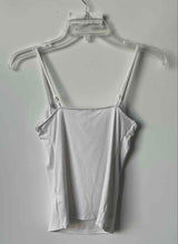 Load image into Gallery viewer, Express Womens White Adjustable Spaghetti Straps Scoop Neck Camisole Top Size S
