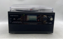 Load image into Gallery viewer, DigitNow Model M504 Black Turntable Record Player Multimedia System Not Tested
