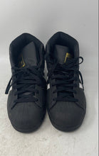 Load image into Gallery viewer, Adidas Mens Pro Model FV5723 Black White Lace-Up Sneaker Shoes Size 9 No Insole
