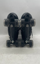 Load image into Gallery viewer, Power Superb Unisex Black Ratchet Buckle Four Wheels Roller Skates Size 39-42
