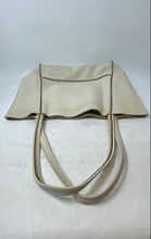 Load image into Gallery viewer, Botkier Womens White Leather Inner Pocket Double Strap Medium Shoulder Bag

