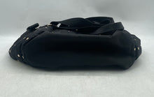 Load image into Gallery viewer, Rebecca Minkoff Womens Marissa Black Inner Pockets Detachable Strap Shoulder Bag
