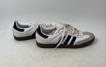 Load image into Gallery viewer, Adidas Mens Samba OG White Black Low Top Lace-Up Sneaker Shoes Size 8.5
